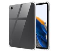 QJONSIU Case Compatible with Samsung Galaxy Tab A8, Airbag Shockproof Protection, Ultra-thin Soft TPU HD Clear Cover-Transparent