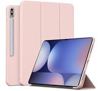 QJONSIU Case Compatible with Samsung Galaxy Tab S10 Ultra, Stand Feature TPU Anti-scratch Protective, Ultra Thin Smart Cover Kickstand-Pink