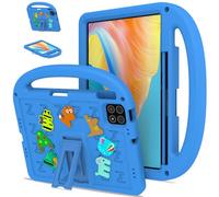 QJONSIU Case Compatible with Xiaomi Pad 7/Pad 7 Pro, PC Anti-scratch Protective, Shockproof Kids Cover with Handle and Kickstand-Sky blue