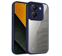 QJONSIU Case Compatible with Xiaomi Poco M7 Pro, Shockproof Soft TPU Bumper & Hard PC Back Cover, Anti-Scratch HD Clear Slim Protective-Purple