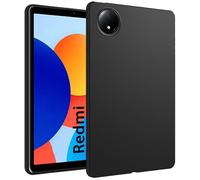 QJONSIU Case Compatible with Xiaomi Redmi Pad SE 8.7, Shockproof Ultra-thin Soft TPU Protective Cover Anti-Slip-Black