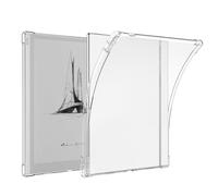 QJONSIU Clear Case Compatible with Boox Go 10.3, Airbag Protection Ultra-thin HD Clear, Soft TPU Shockproof Protective Case-Transparent