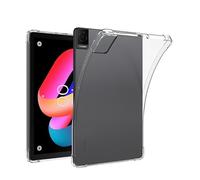 QJONSIU Clear Case Compatible with TCL Tab 10L Gen 4 10.1, Airbag Protection Ultra-thin HD, Soft TPU Shockproof Protective-Transparent