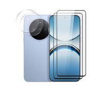 QJONSIU Compatible with Oppo Find X8s+ Protection film, [2 Pack] Full Screen Protective Film, [2 Pack] HD Clear Tempered Glass Camera Protection Film, [Anti-Scratch]