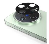 QJONSIU for vivo X200 Pro Mini Lens Protector, [2 Pack] Aluminum Alloy Metal Camera Lens Protection, [Anti-Scratch] Compatible with vivo X200 Pro Mini-Black