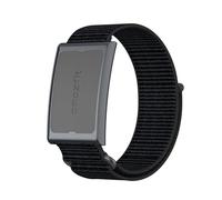 QJONSIU QINOUK Strap Compatible Amazfit Helio Strap, Breathable Sturdy Nylon Sport, Braided Elastic Replacement Band-Black