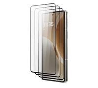 QJONSIU Screen Protector Compatible with Motorola Razr Fold, 3 Pack HD Tempered Glass Screen Protector, Fullscreen Protection, Scratch Resistant No Bubble