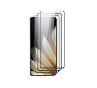 QJONSIU Screen Protector Compatible with Oppo Find N5, [3-Pack] HD Tempered Glass Screen Protector, Fullscreen Protection, [Scratch Resistant] [No Bubble]-Clear