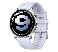 QJONSIU Silicone Strap Compatible with OnePlus Watch Lite, Breathable Sport Replacement Strap, Soft and Skin-friendly, Tang Buckle Design-Sky blue