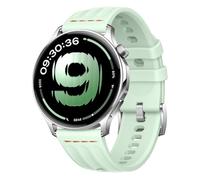 QJONSIU Silicone Strap Compatible with OnePlus Watch Lite, Breathable Sport Replacement Strap, Soft and Skin-friendly, Tang Buckle Design-Green