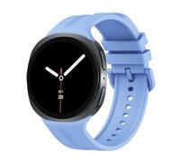 QJONSIU Silicone Strap Compatible with Samsung Galaxy Watch 9, Breathable Sport Replacement Strap, Soft and Skin-friendly, Tang Buckle Design-Blue