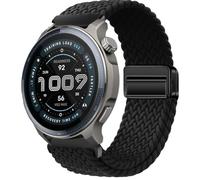 QJONSIU Strap Compatible with Amazfit Balance 2 XT, Soft Breathable Braided Nylon Replacement Band with Strong Magnetic Buckle
