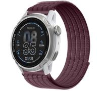 QJONSIU Strap Compatible with COROS Apex 4 42mm, Soft Breathable Sturdy Nylon Adjustable Replacement Band-purple