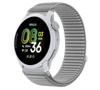 QJONSIU Strap Compatible with Coros Pace 4, Flexible Breathable Nylon Sport Replacement Band for All-Day Daily Use-Gray