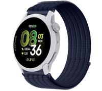 QJONSIU Strap Compatible with Coros Pace 4, Soft Breathable Sturdy Nylon Adjustable Replacement Band-blue