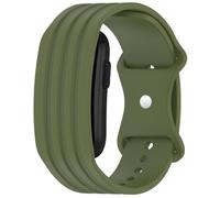 QJONSIU Strap Compatible with Garmin CIRQA, Soft Silicone Breathable Sport Replacement Band, Adjustable-Green