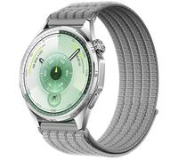 QJONSIU Strap Compatible with Huawei Watch GT 6 46mm, Soft Breathable Sturdy Nylon Adjustable Replacement Band