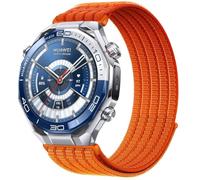 QJONSIU Strap Compatible with Huawei Watch Ultimate 2, Soft Breathable Sturdy Nylon Adjustable Replacement Band-orange
