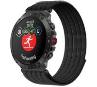 QJONSIU Strap Compatible with Polar Grit X2 Pro, Soft Breathable Sturdy Nylon Adjustable Replacement Band-black