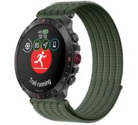 QJONSIU Strap Compatible with Polar Grit X2 Pro, Soft Breathable Sturdy Nylon Adjustable Replacement Band-green