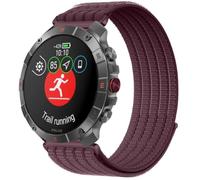 QJONSIU Strap Compatible with Polar Grit X2 Pro Titan, Soft Breathable Sturdy Nylon Adjustable Replacement Band-purple