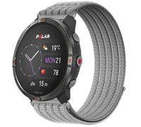 QJONSIU Strap Compatible with Polar Grit X2, Soft Breathable Sturdy Nylon Adjustable Replacement Band-gray