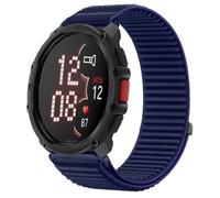 QJONSIU Strap Compatible with Polar Street X, Flexible Breathable Nylon Sport Replacement Band for All-Day Daily Use-Blue