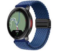 QJONSIU Strap Compatible with Polar Vantage V3, Soft Breathable Braided Nylon Replacement Band with Strong Magnetic Buckle