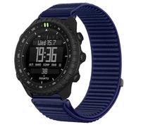 QJONSIU Strap Compatible with Suunto Core 2, Flexible Breathable Nylon Sport Replacement Band for All-Day Daily Use-Blue