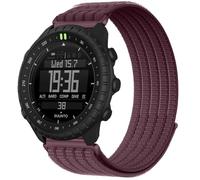 QJONSIU Strap Compatible with Suunto Core 2, Soft Breathable Sturdy Nylon Adjustable Replacement Band-purple