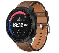 QJONSIU Strap Compatible with Suunto Ocean, Breathable Soft Leather Watch Replacement Band, Tang Buckle Design