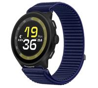 QJONSIU Strap Compatible with Suunto Run, Flexible Breathable Nylon Sport Replacement Band for All-Day Daily Use-Blue