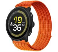 QJONSIU Strap Compatible with Suunto Run, Soft Breathable Sturdy Nylon Adjustable Replacement Band-orange