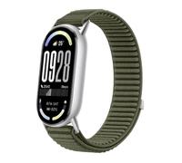 QJONSIU Strap Compatible with Xiaomi Smart Band 11/10/9/8, Flexible Breathable Nylon Sport Replacement Band for All-Day Daily Use