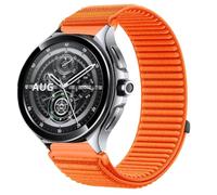 QJONSIU Strap Compatible with Xiaomi Watch 2 Pro, Flexible Breathable Nylon Sport Replacement Band for All-Day Daily Use