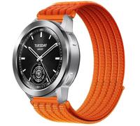 QJONSIU Strap Compatible with Xiaomi Watch S3, Soft Breathable Sturdy Nylon Adjustable Replacement Band