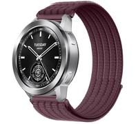QJONSIU Strap Compatible with Xiaomi Watch S3, Soft Breathable Sturdy Nylon Adjustable Replacement Band