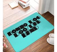 QJQLOUKR Bonzo Dog DooDah Band Anti slip Doormat Floor Mat Absorbent Mat Carpet Rug Kitchen Entrance Home Living room Footpad