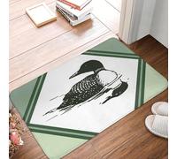 QJQLOUKR Sage Loon Diamond Pattern Non slip Doormat Floor Mat Sand Scraping Carpet Rug Kitchen Entrance Home Bedroom Footpad