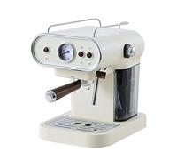 QJRGUY 15bar Italian Electric Espresso Maker Retro Semi-Automatic Pump Type Cappuccino with Steam Milk Frother