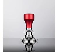 QJRGUY 58.5mm/58.35mm/58mm/54.8mm/53.3mm/51.3mm/45.3mm/39.3mm Adjustable Coffee Tamper Flat Base Custom Size Powder Hammer Barista Tool(black-Soul Eater1,54.8mm)