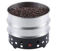 QJRGUY Bean Cooler, Electric Roasting Machine with Stainless Steel Mesh Two Layers Filter and Rapid Cooling System Suitable for Home Coffee Use (600g/1000g) (A 1000g)