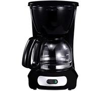 QJRGUY On The Go Filter And Brushed Stainless Steel Maker,Filter Coffee Machine With Insulated Jug, Black