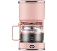 QJRGUY Portable Automatic American Drip Machine 5 Cups Coffee And Tea for Home Use