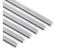 qjuwhua 4Pcs M12x200mm Threaded Rod Stainless Steel 12mm Threaded Bar | Long Fully Threads Studding Bar Right Hand Corrosion Resistant for Anchor Bolts U-Bolts Hangers Furniture Clamps Hangers