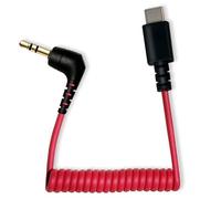 QJYTH - Microphone Adapter Compatible with Rode Wireless Go 2/Pro/ME, USB C to 3.5mm TRS Connection Cable Adapter Compatible with iPhone 15,16, Android with Hollyland Lack/M1/M2 and More Microphone