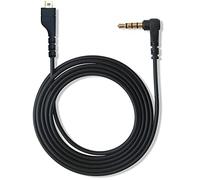 QJYTH Replacement Audio Cable Compatible with Steelseries Arctis 3 Headset, Aux Cable for Steel Series Arctis3, Arctis 5, Arctis Pro Headset, 1.5 m Black Cord