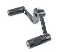QJYUFZAKD Fit for Harley Davidson Sportster Shift Peg Toe Heel Kit FootPegs | Heel Toe Shifter Levers Fit For Harley Davidson Sportster Shifter Leve Shift Peg Toe Heel Kit FootPegs(A-Black)