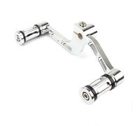 QJYUFZAKD Fit for Harley Davidson Sportster Shift Peg Toe Heel Kit FootPegs | Heel Toe Shifter Levers Fit For Harley Davidson Sportster Shifter Leve Shift Peg Toe Heel Kit FootPegs(B-Chrome)
