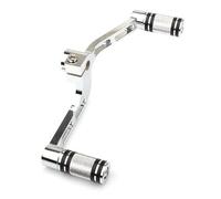 QJYUFZAKD Fit for Harley Davidson Sportster Shift Peg Toe Heel Kit FootPegs | Heel Toe Shifter Levers Fit For Harley Davidson Sportster Shifter Leve Shift Peg Toe Heel Kit FootPegs(A-Chrome)